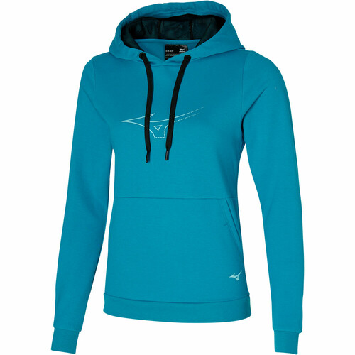 MIZUNO ATHLETIC HOODY (W) azul