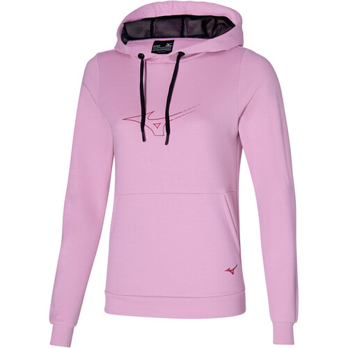 MIZUNO ATHLETIC HOODY (W) rosa