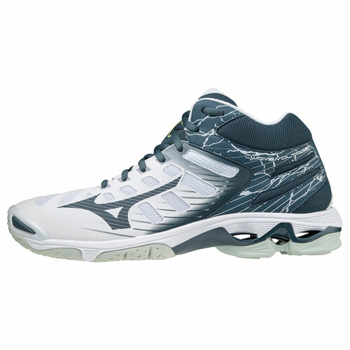 MIZUNO WAVE VOLTAGE MID blanco