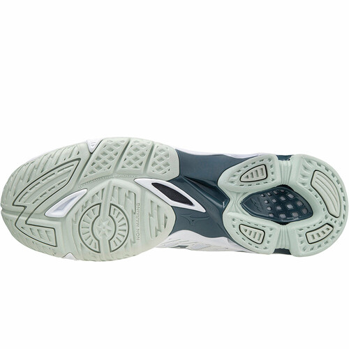 MIZUNO WAVE VOLTAGE MID blanco