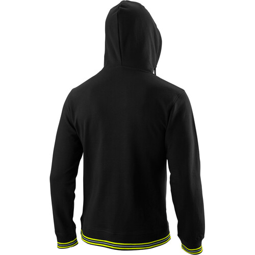 WILSON M CHI SCRIPT PO HOODY-SLIMFIT negro