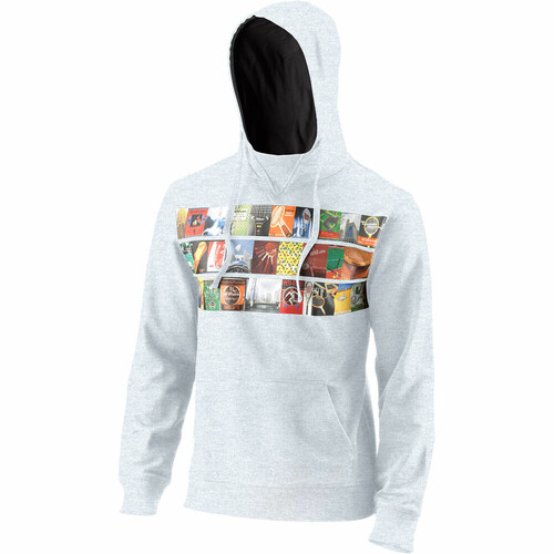 WILSON M PHOTO PO HOODY-SLIMFIT blanco