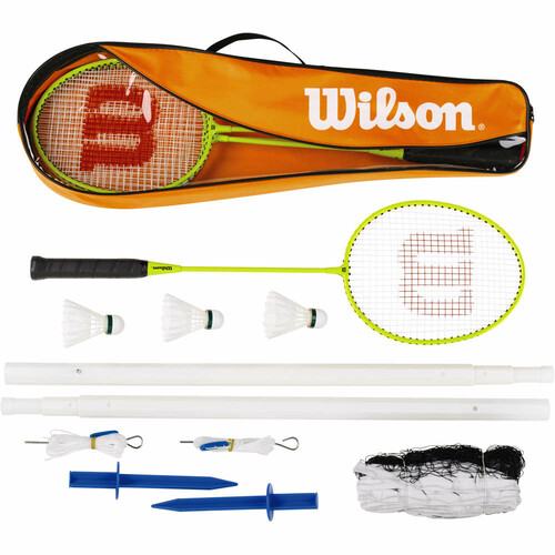 WILSON BADMINTON SET 4 PCS 3 naranja
