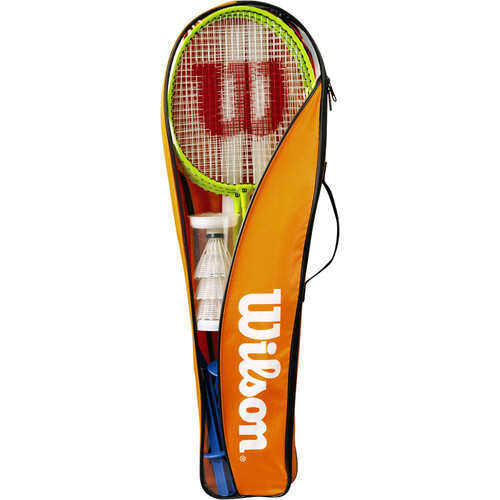 WILSON BADMINTON SET 4 PCS 3 naranja