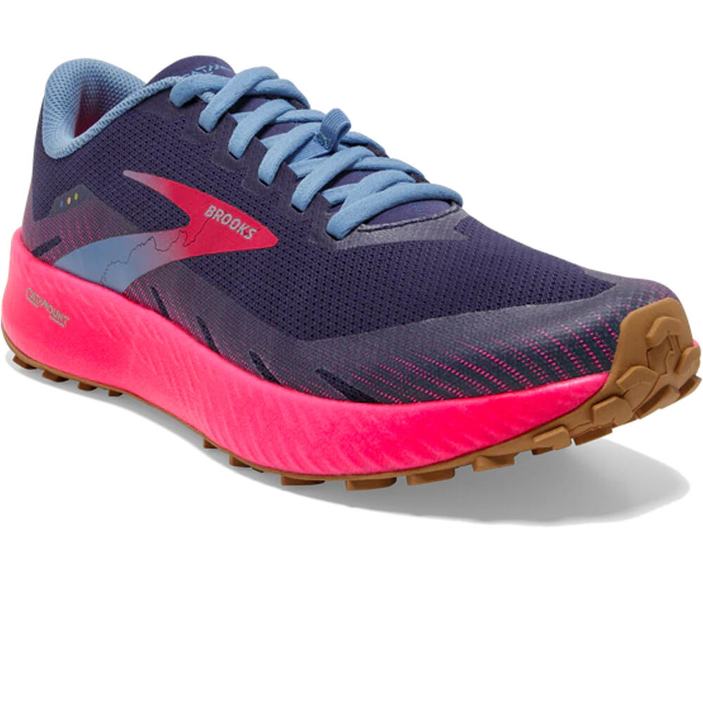 Brooks zapatillas trail mujer Catamount lateral interior Brooks zapatillas trail mujer Catamount lateral interior