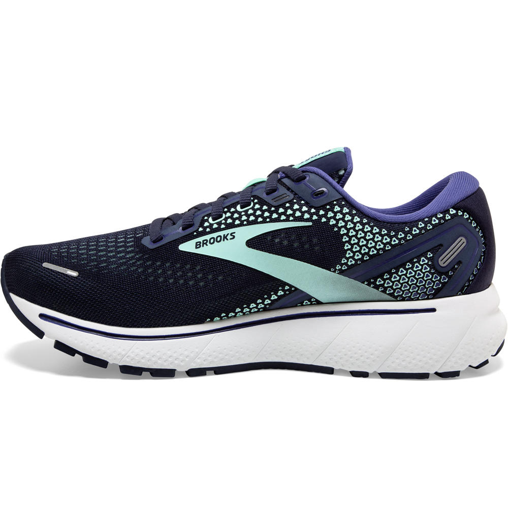 Brooks zapatilla running mujer Brooks Ghost 14 vista trasera Brooks zapatilla running mujer Brooks Ghost 14 vista trasera