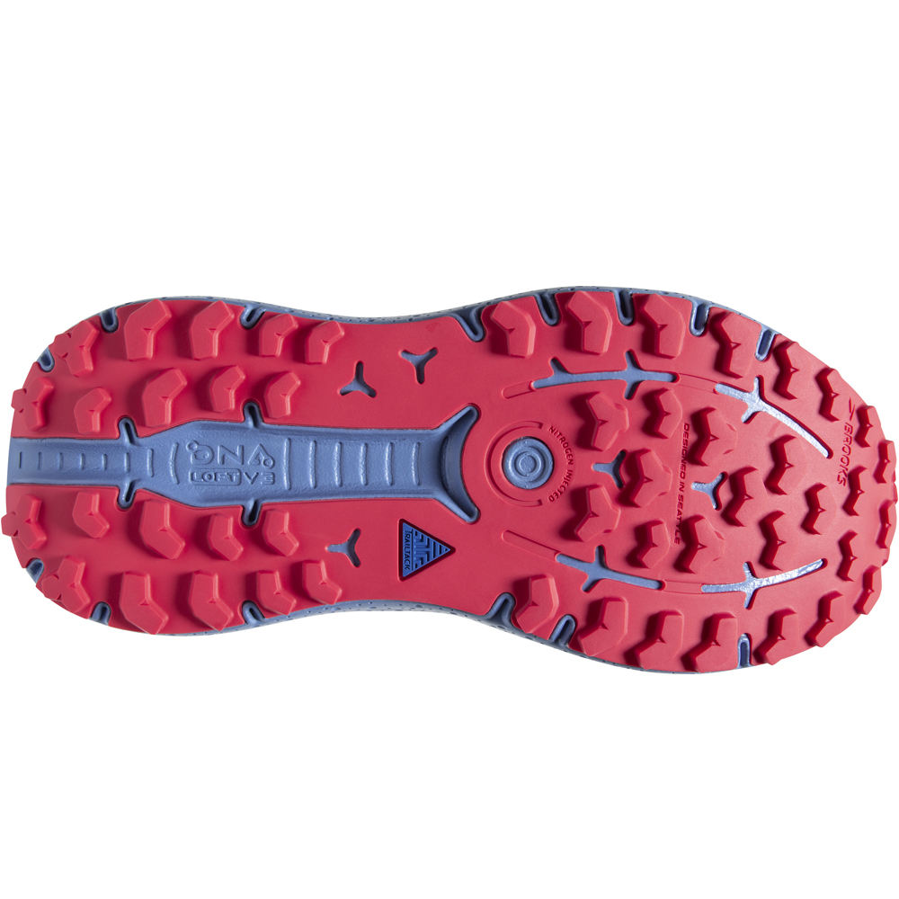 Brooks zapatillas trail mujer Brooks Caldera 6 vista trasera Brooks zapatillas trail mujer Brooks Caldera 6 vista trasera