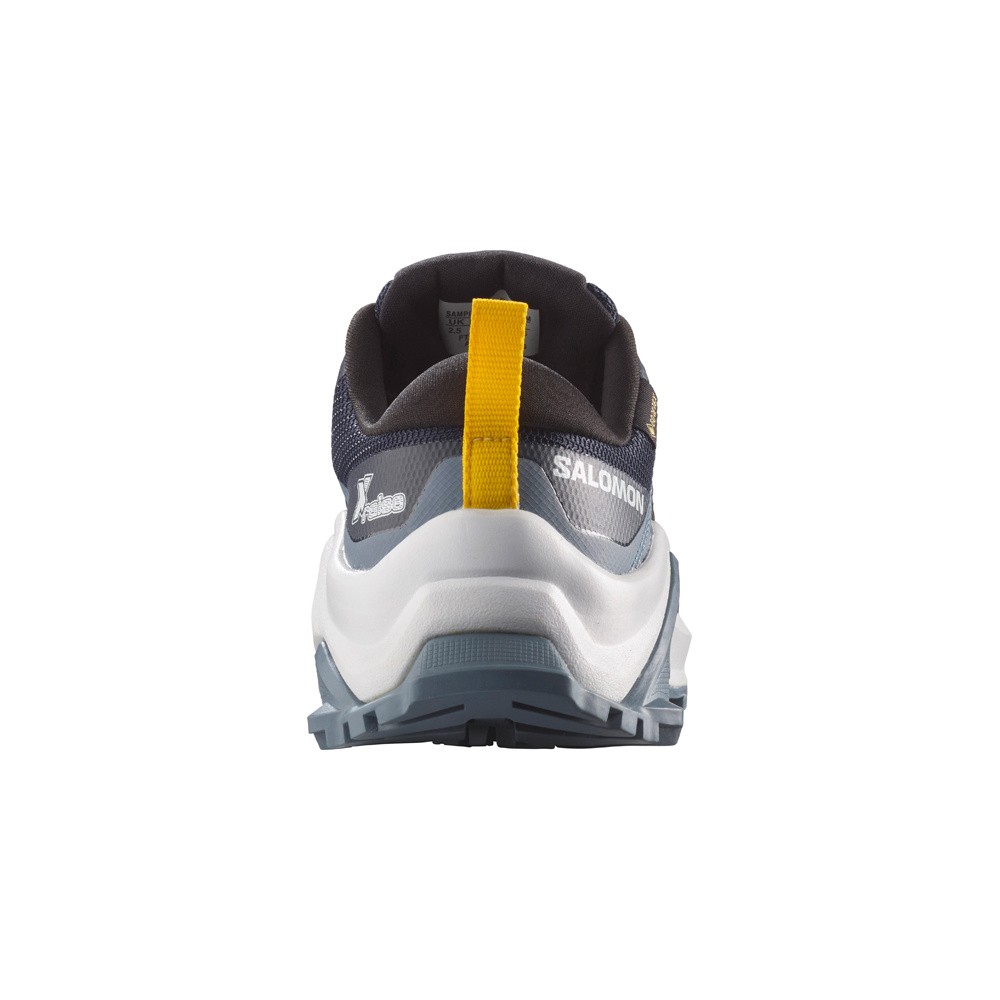 Salomon zapatilla trekking niño Salomon X RAISE GTX J vista trasera Salomon zapatilla trekking niño Salomon X RAISE GTX J vista trasera