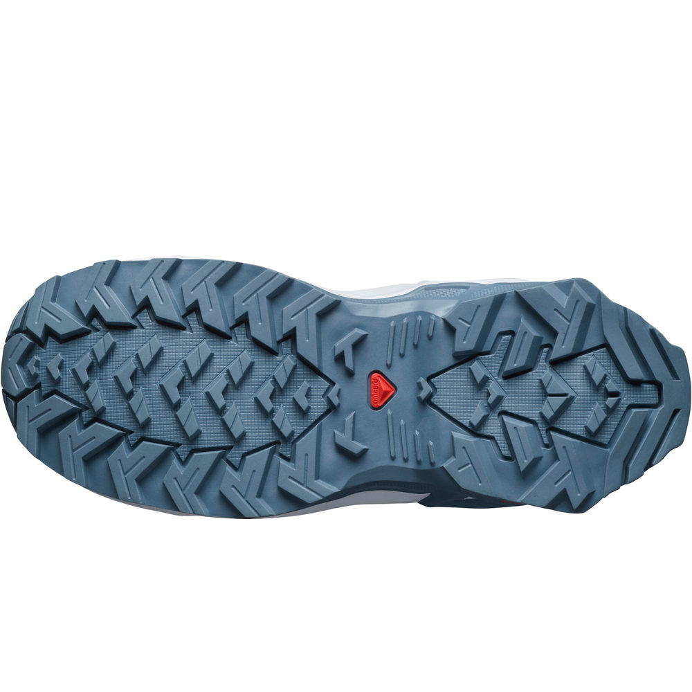 Salomon zapatilla trekking niño Salomon X RAISE GTX J vista superior Salomon zapatilla trekking niño Salomon X RAISE GTX J vista superior