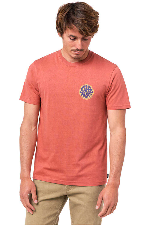 RIP CURL PASSAGE S/S TEE rojo