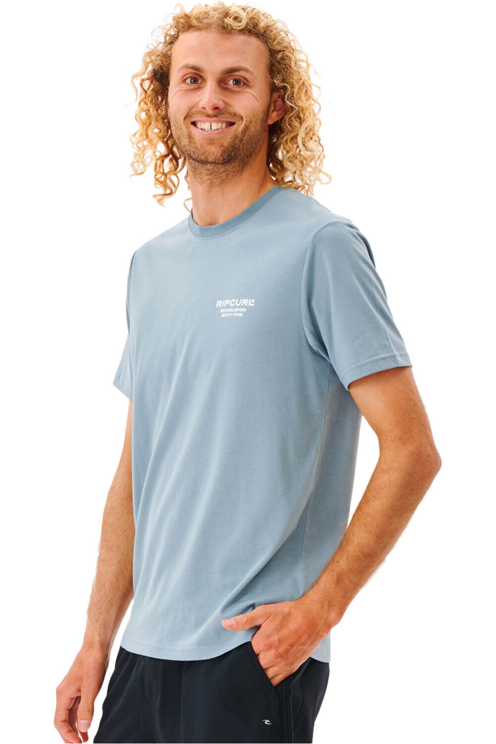 Rip Curl camiseta manga corta hombre Rip Curl VAPORCOOL ROGUE TEE vista trasera Rip Curl camiseta manga corta hombre Rip Curl VAPORCOOL ROGUE TEE vista trasera