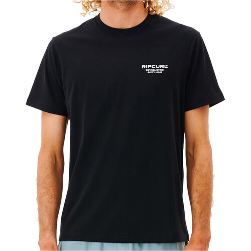 RIP CURL VAPORCOOL ROGUE TEE negro