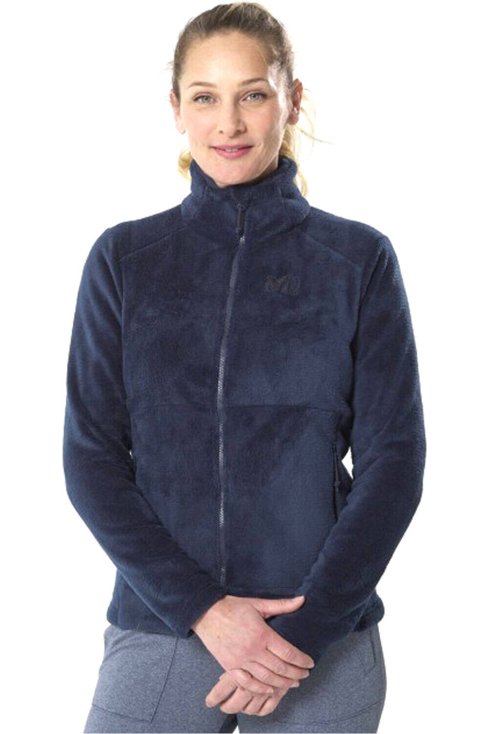 Millet forro polar mujer Millet SIURANA HIGHLOFT JKT W vista frontal Millet forro polar mujer Millet SIURANA HIGHLOFT JKT W vista frontal