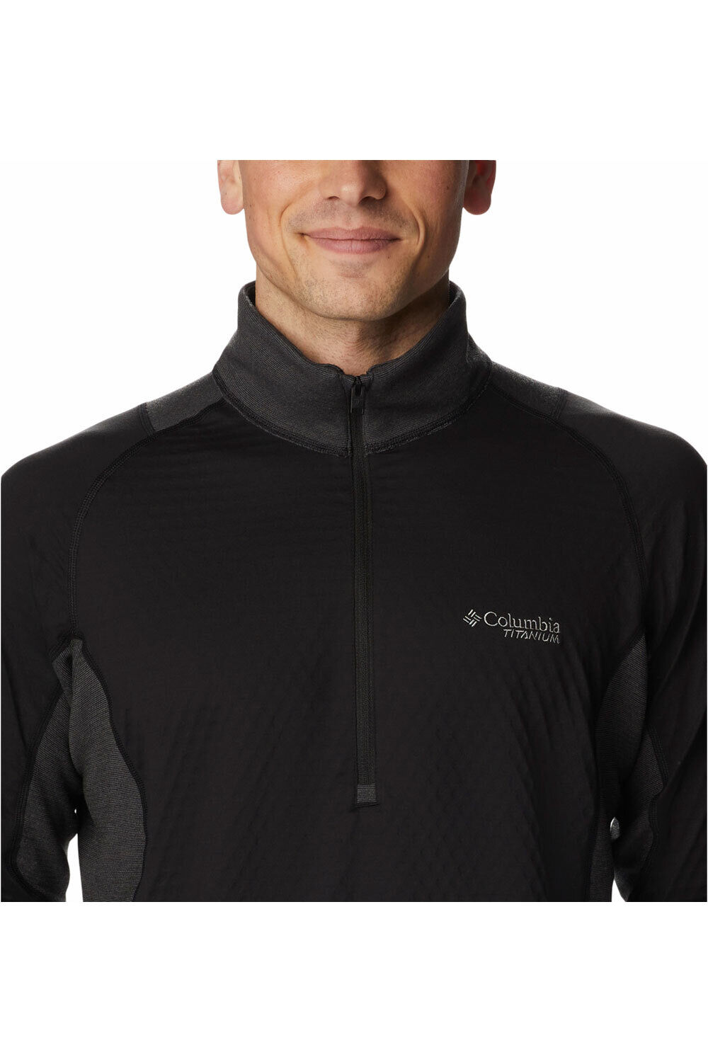 Columbia forro polar hombre Columbia M Titan Pass� Helix� Half Zip vista trasera Columbia forro polar hombre Columbia M Titan Pass� Helix� Half Zip vista trasera