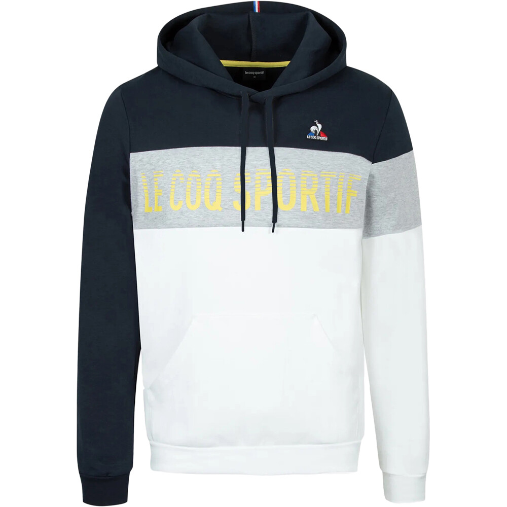 Le Coq Sportif sudadera hombre Le Coq Sportif SAISON 2 Hoody N1 M vista detalle Le Coq Sportif sudadera hombre Le Coq Sportif SAISON 2 Hoody N1 M vista detalle