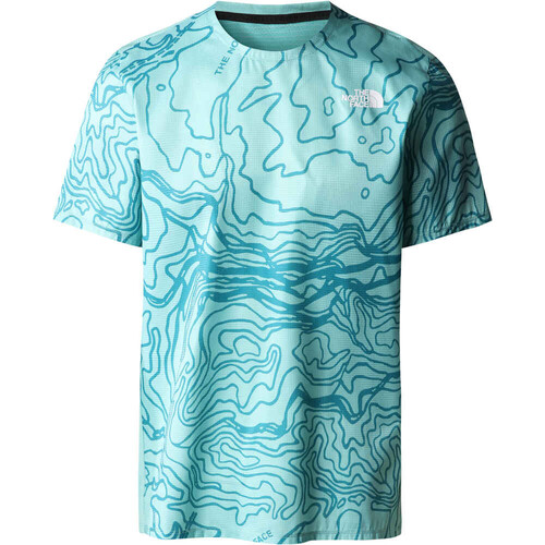 THE NORTH FACE M PRINTED SUNRISER S/S SHIRT verde