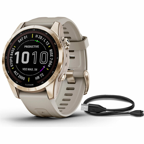 GARMIN FENIX 7S SAPPHIRE CREAM GOLD TI LIGHT SA