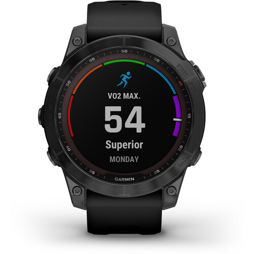 GARMIN FENIX 7 SAPPHIRE BLACK DLC TI BLACK BAND