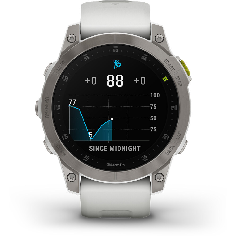 Garmin pulsómetros con gps Garmin EPIX 2 Carrera White Sapphire Ti Silicon 04 Garmin pulsómetros con gps Garmin EPIX 2 Carrera White Sapphire Ti Silicon 04