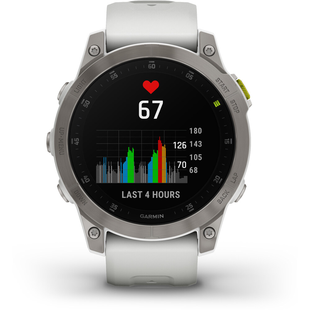 Garmin pulsómetros con gps Garmin EPIX 2 Carrera White Sapphire Ti Silicon 05 Garmin pulsómetros con gps Garmin EPIX 2 Carrera White Sapphire Ti Silicon 05