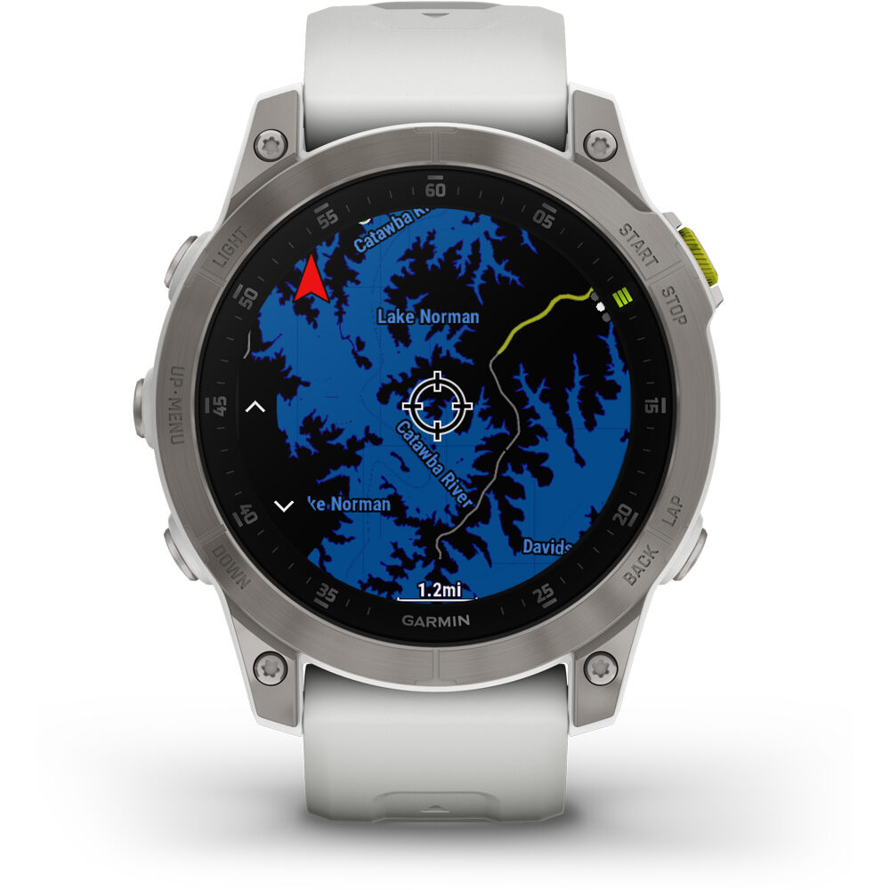 Garmin pulsómetros con gps Garmin EPIX 2 Carrera White Sapphire Ti Silicon 10 Garmin pulsómetros con gps Garmin EPIX 2 Carrera White Sapphire Ti Silicon 10