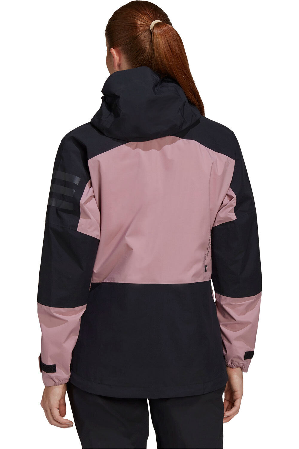 adidas chaqueta impermeable mujer Terrex Xploric RAIN.RDY Hiking vista trasera adidas chaqueta impermeable mujer Terrex Xploric RAIN.RDY Hiking vista trasera