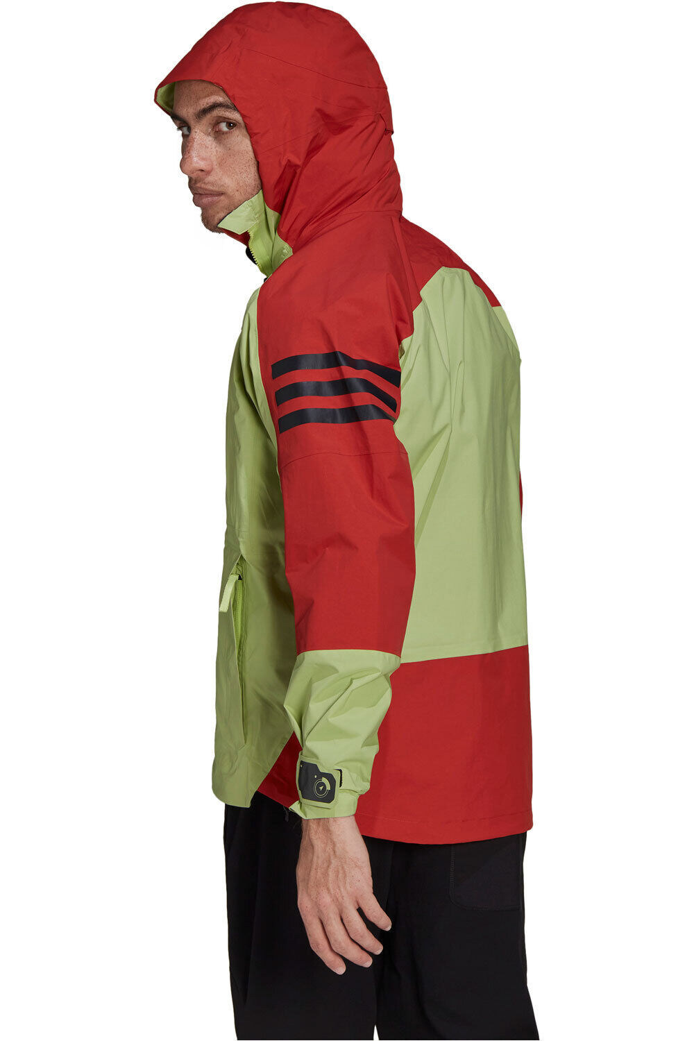 adidas chaqueta impermeable hombre Adidas M Xploric RR J vista trasera adidas chaqueta impermeable hombre Adidas M Xploric RR J vista trasera
