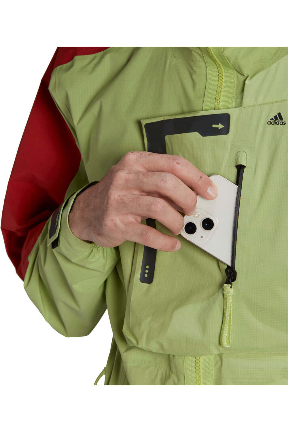 adidas chaqueta impermeable hombre Adidas M Xploric RR J vista detalle adidas chaqueta impermeable hombre Adidas M Xploric RR J vista detalle