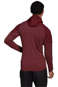 adidas forro polar hombre Techrock Flooce con capucha vista detalle adidas forro polar hombre Techrock Flooce con capucha vista detalle