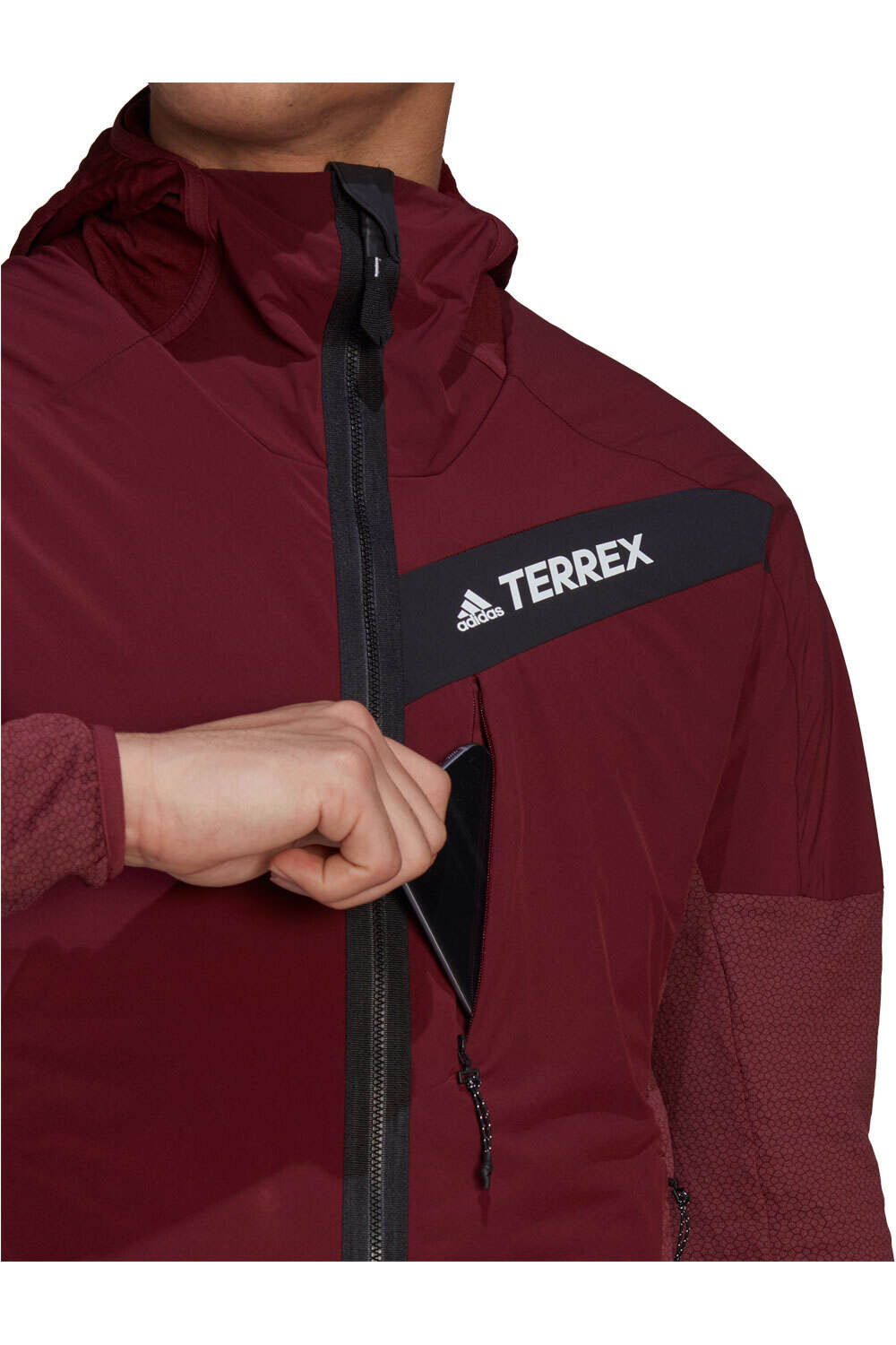 adidas forro polar hombre Techrock Flooce con capucha 03 adidas forro polar hombre Techrock Flooce con capucha 03