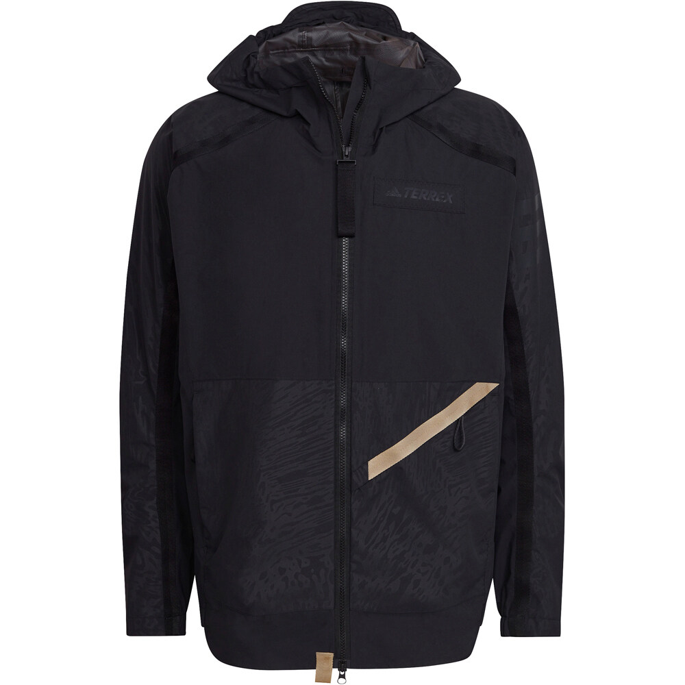 adidas chaqueta impermeable hombre Adidas Utilitas RR J vista frontal adidas chaqueta impermeable hombre Adidas Utilitas RR J vista frontal