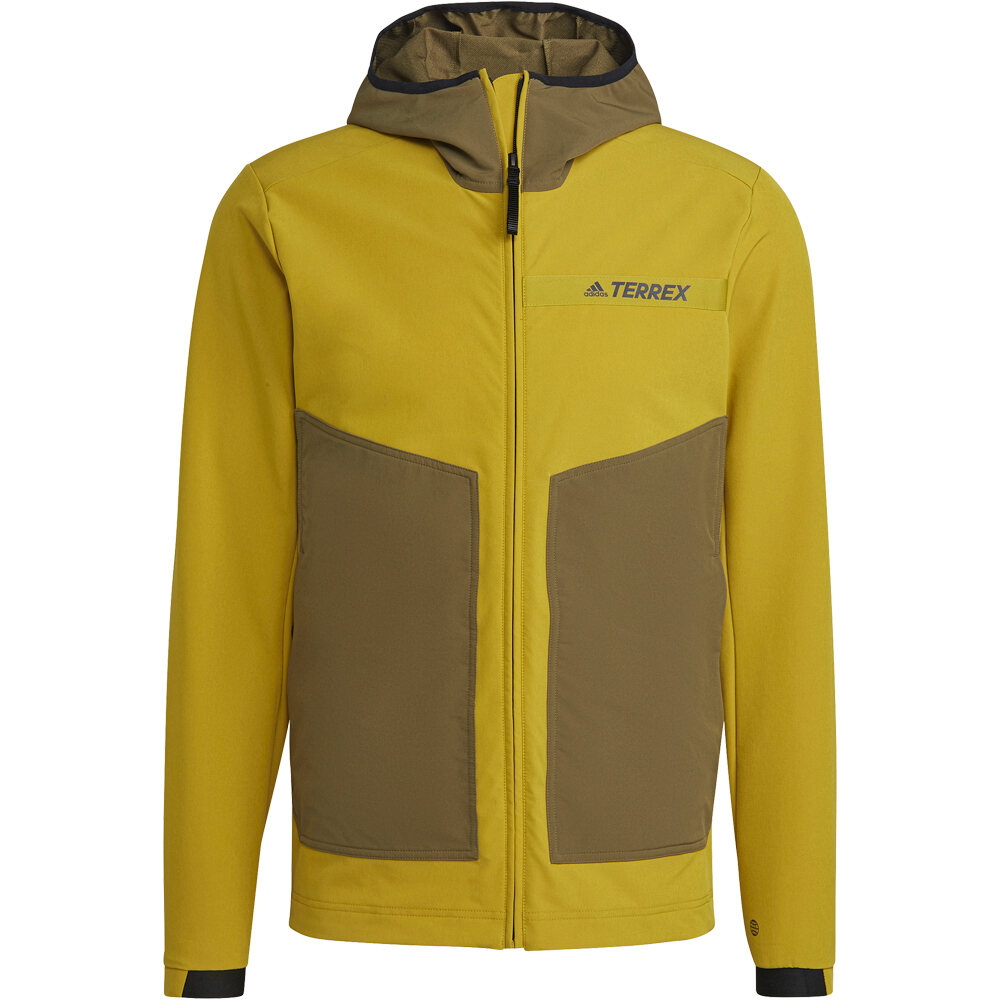 adidas forro polar hombre Adidas MT Softshel Jkt vista frontal adidas forro polar hombre Adidas MT Softshel Jkt vista frontal
