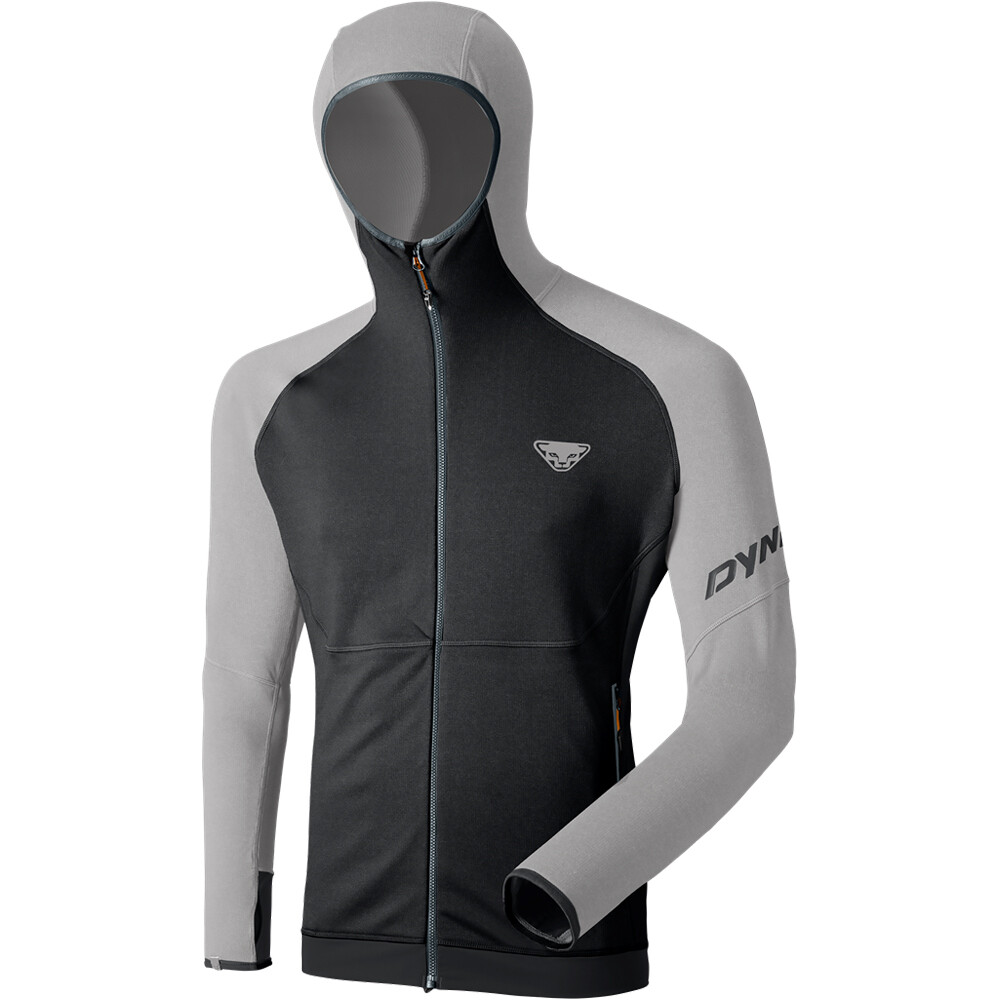 Dynafit forro polar hombre Dynafit TRANSALPER THERMAL M HOODY vista frontal Dynafit forro polar hombre Dynafit TRANSALPER THERMAL M HOODY vista frontal