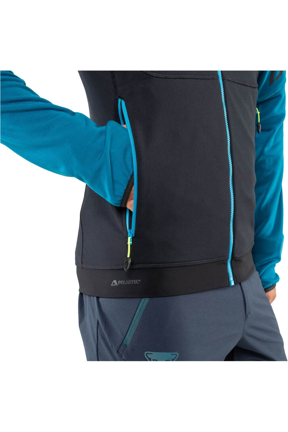 Dynafit forro polar hombre Dynafit TRANSALPER THERMAL M HOODY vista detalle Dynafit forro polar hombre Dynafit TRANSALPER THERMAL M HOODY vista detalle