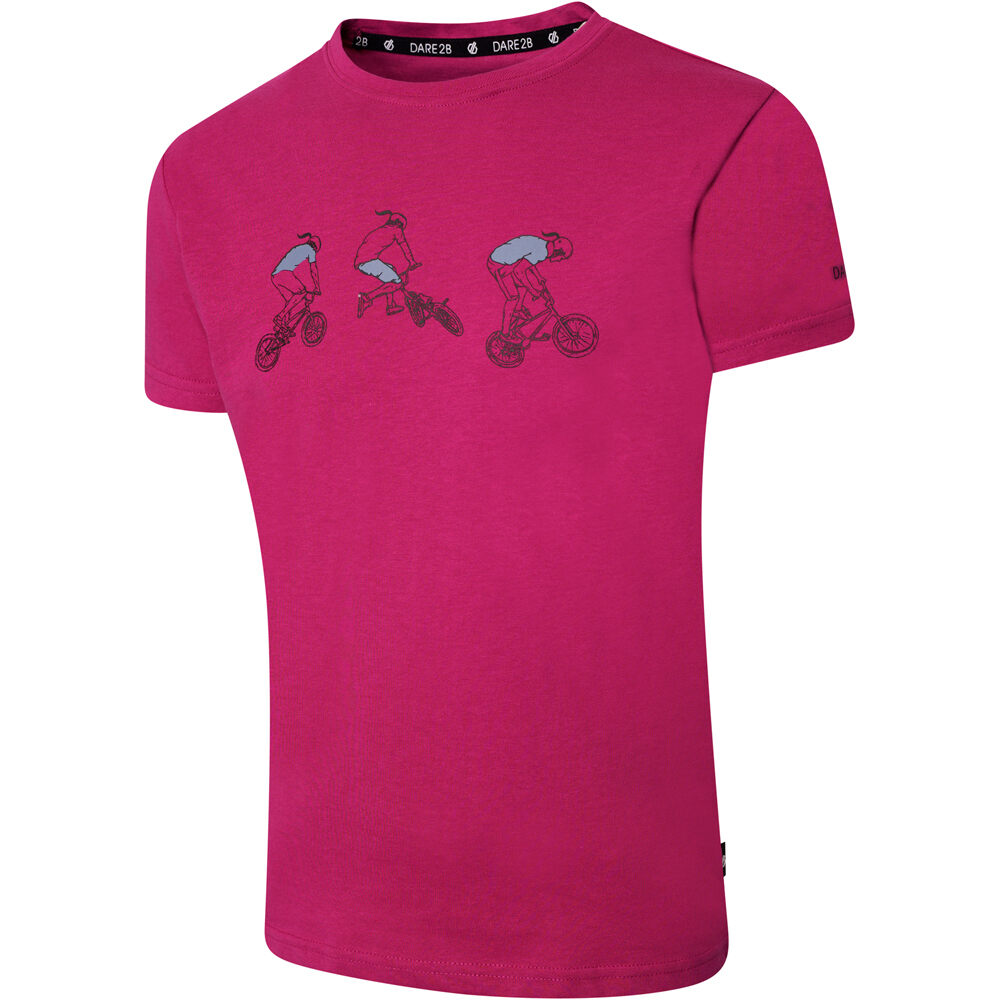 Dare2b camiseta montaña manga corta niño Dare2b Go Beyond Tee vista trasera Dare2b camiseta montaña manga corta niño Dare2b Go Beyond Tee vista trasera