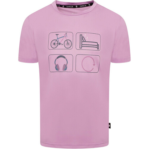 DARE2B RIGHTFUL TEE morado