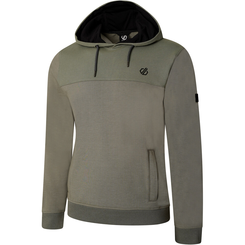 Dare2b forro polar hombre Dare2b Credulous Hoodie vista trasera Dare2b forro polar hombre Dare2b Credulous Hoodie vista trasera