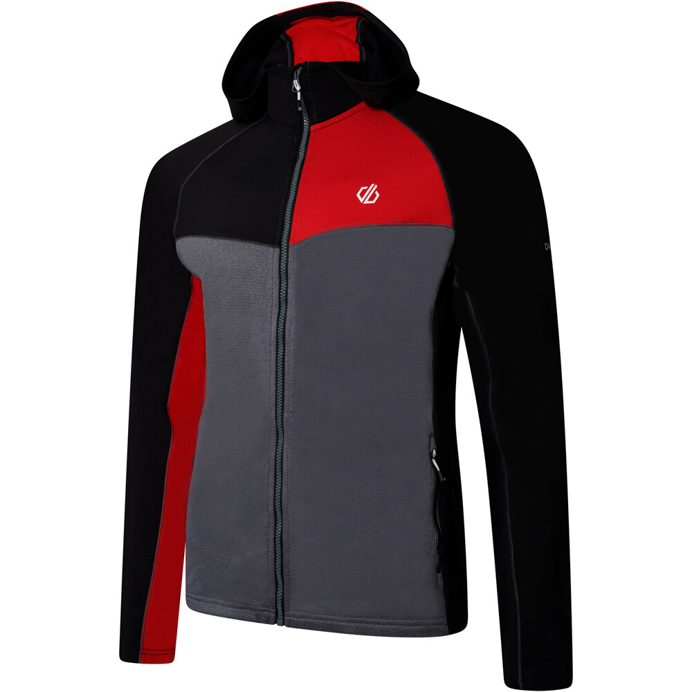 Dare2b forro polar hombre Dare2b Contend Core Str vista trasera Dare2b forro polar hombre Dare2b Contend Core Str vista trasera