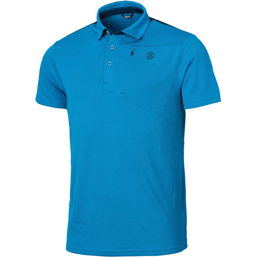 Ternua camiseta montaña manga corta hombre Ternua POLO SKELD PL M vista frontal Ternua camiseta montaña manga corta hombre Ternua POLO SKELD PL M vista frontal