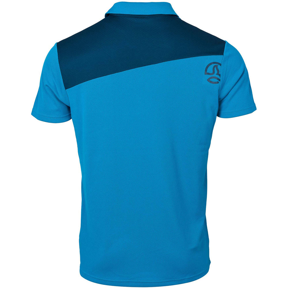 Ternua camiseta montaña manga corta hombre Ternua POLO SKELD PL M vista trasera Ternua camiseta montaña manga corta hombre Ternua POLO SKELD PL M vista trasera