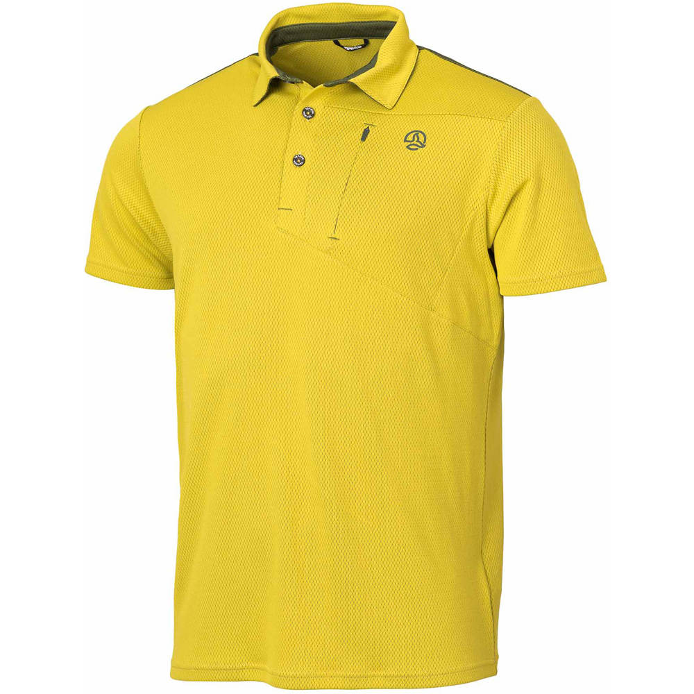Ternua camiseta montaña manga corta hombre Ternua POLO SKELD PL M vista frontal Ternua camiseta montaña manga corta hombre Ternua POLO SKELD PL M vista frontal
