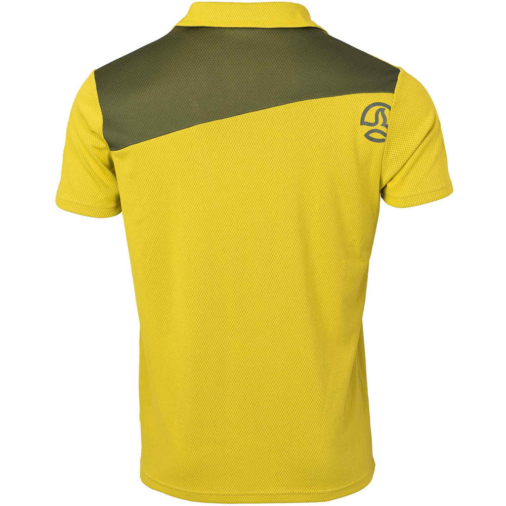 Ternua camiseta montaña manga corta hombre Ternua POLO SKELD PL M vista trasera Ternua camiseta montaña manga corta hombre Ternua POLO SKELD PL M vista trasera