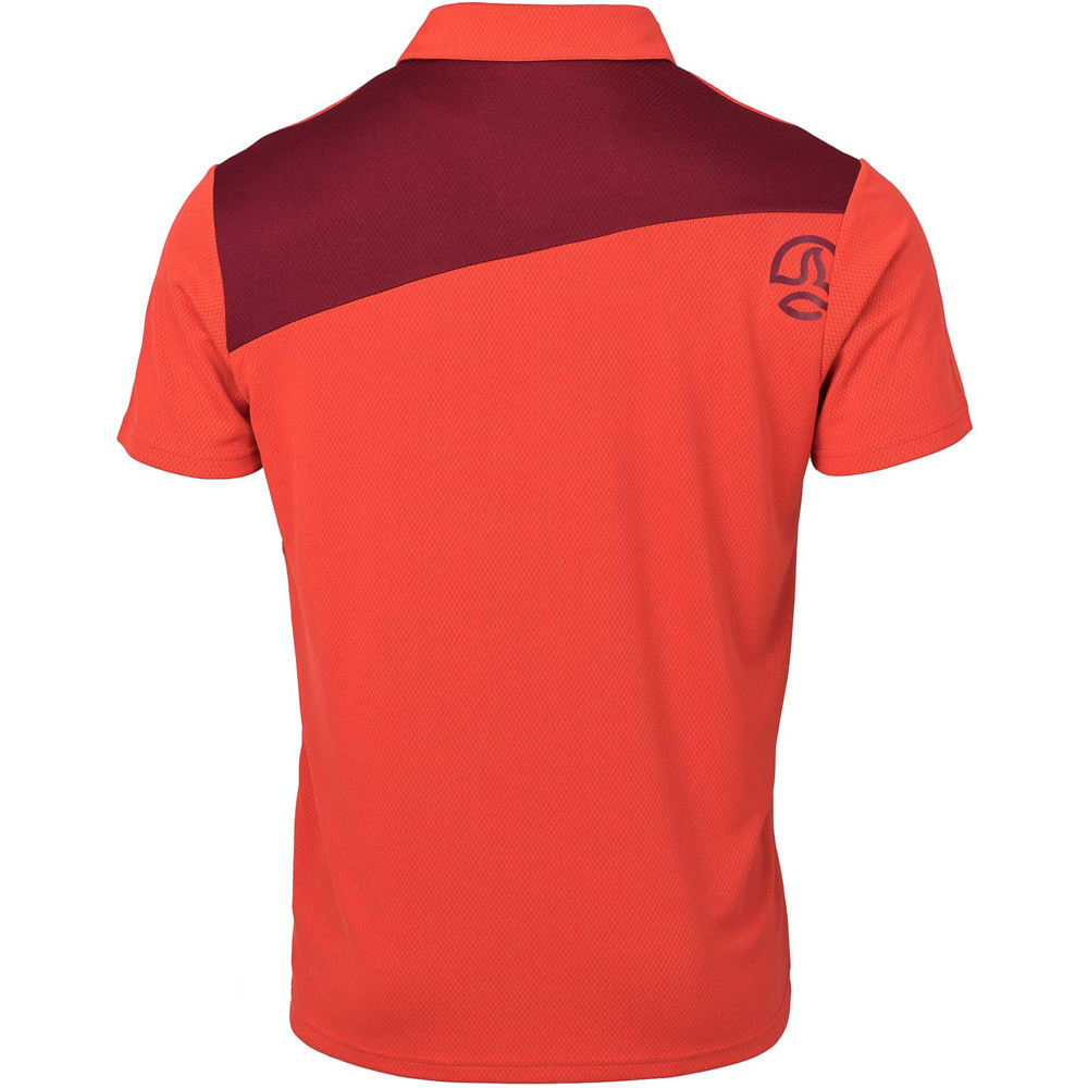 Ternua camiseta montaña manga corta hombre Ternua POLO SKELD PL M vista trasera Ternua camiseta montaña manga corta hombre Ternua POLO SKELD PL M vista trasera