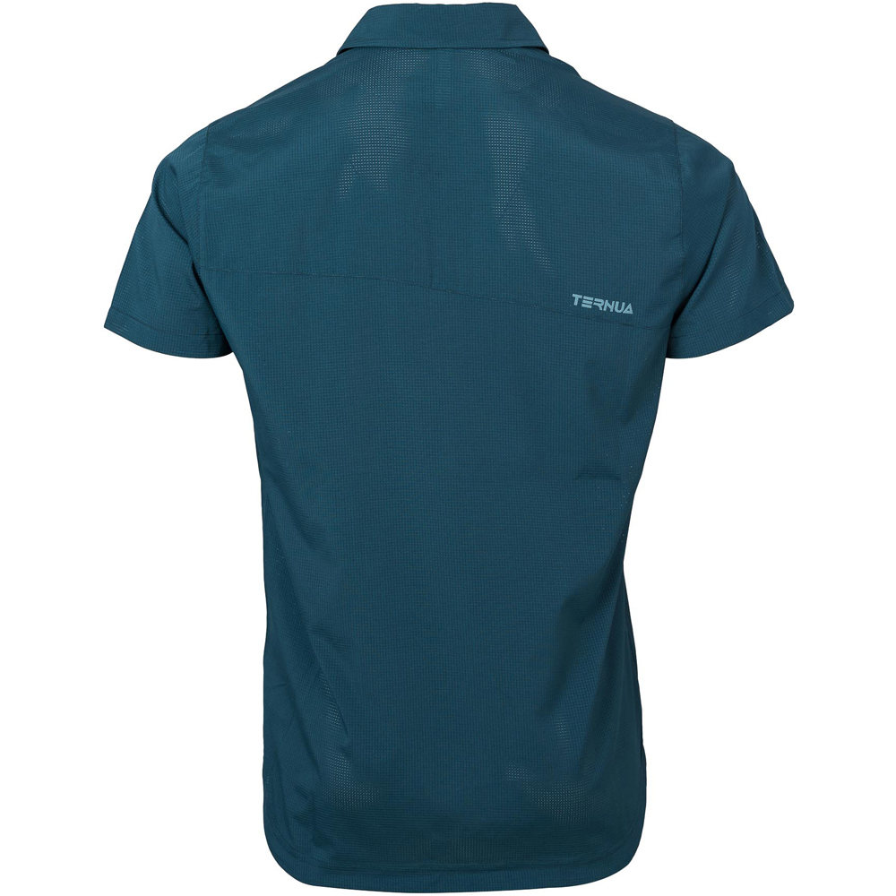 Ternua camisa montaña manga corta hombre Ternua CAMISA FORG vista trasera Ternua camisa montaña manga corta hombre Ternua CAMISA FORG vista trasera