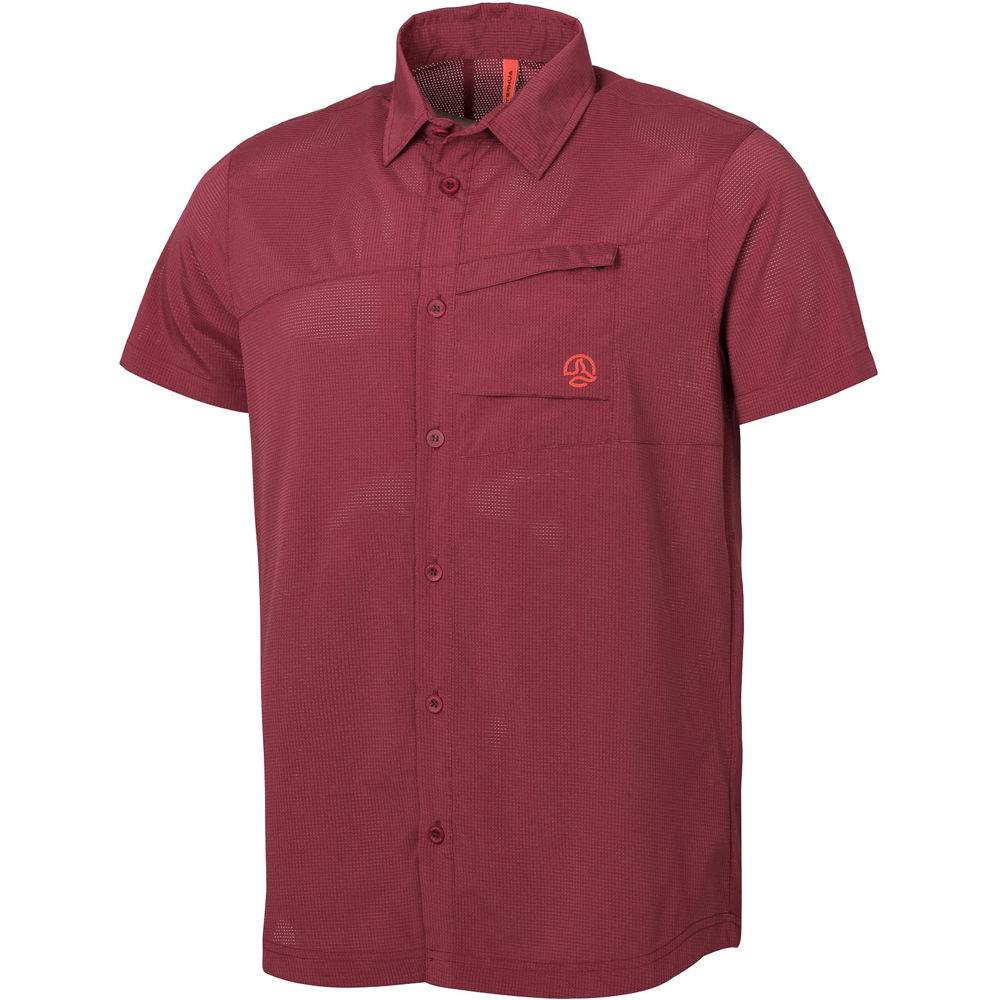 Ternua camisa montaña manga corta hombre Ternua CAMISA FORG vista frontal Ternua camisa montaña manga corta hombre Ternua CAMISA FORG vista frontal