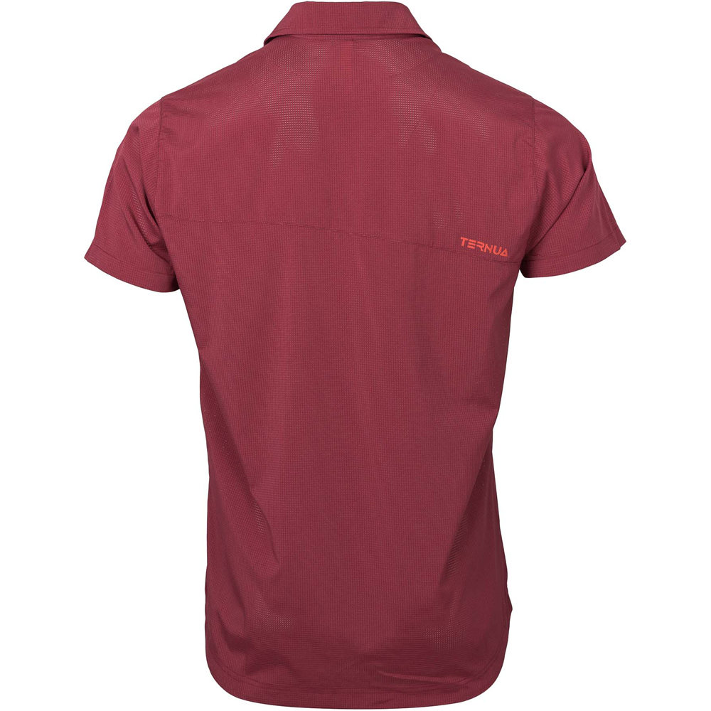 Ternua camisa montaña manga corta hombre Ternua CAMISA FORG vista trasera Ternua camisa montaña manga corta hombre Ternua CAMISA FORG vista trasera