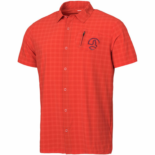TERNUA CAMISA ATHYM ST M naranja