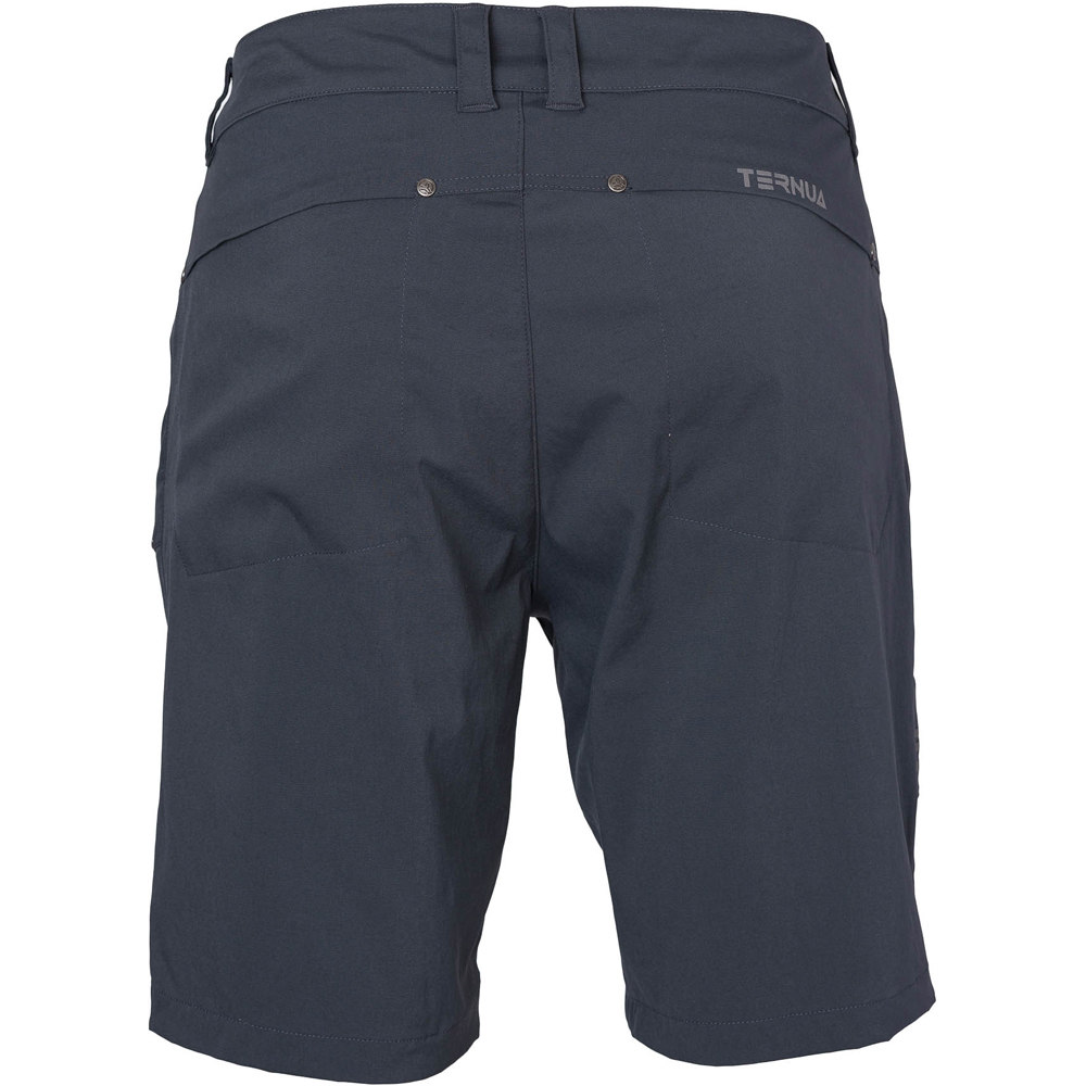 Ternua pantalón corto montaña hombre Ternua BERMUDA KLARTU vista trasera Ternua pantalón corto montaña hombre Ternua BERMUDA KLARTU vista trasera