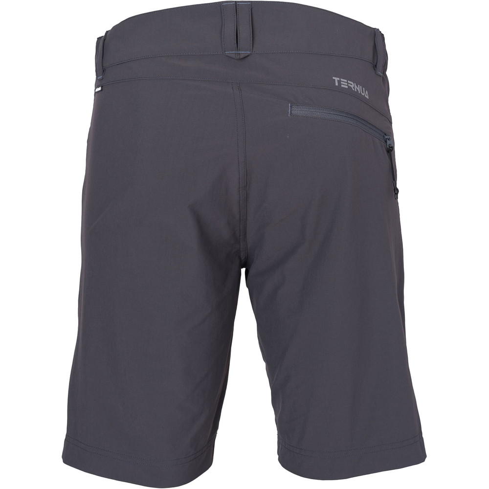 Ternua pantalón corto montaña hombre Ternua BERMUDA HERFIN vista trasera Ternua pantalón corto montaña hombre Ternua BERMUDA HERFIN vista trasera