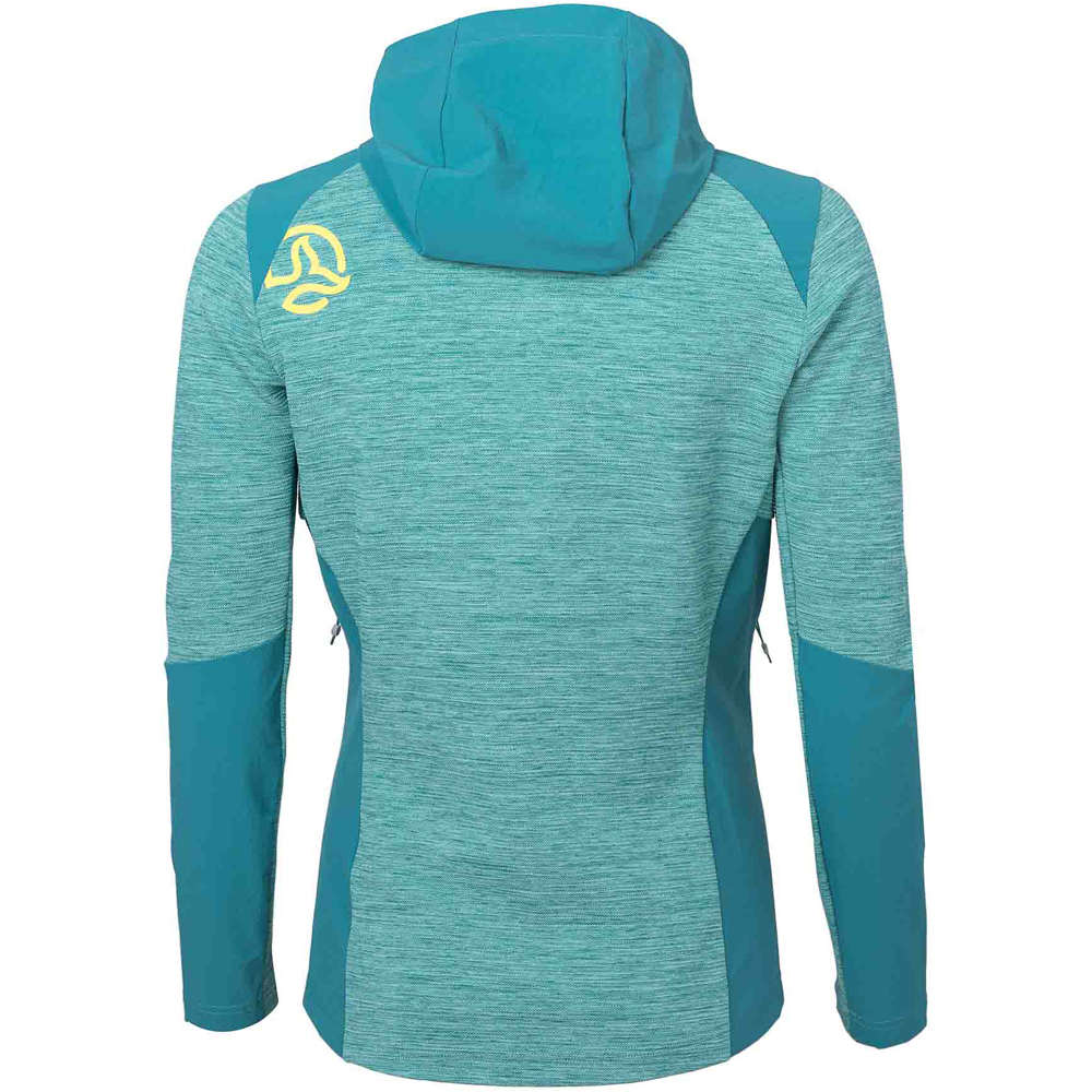 Ternua forro polar mujer Ternua CHAQUETA TILEKA HOOD JKT W vista trasera Ternua forro polar mujer Ternua CHAQUETA TILEKA HOOD JKT W vista trasera